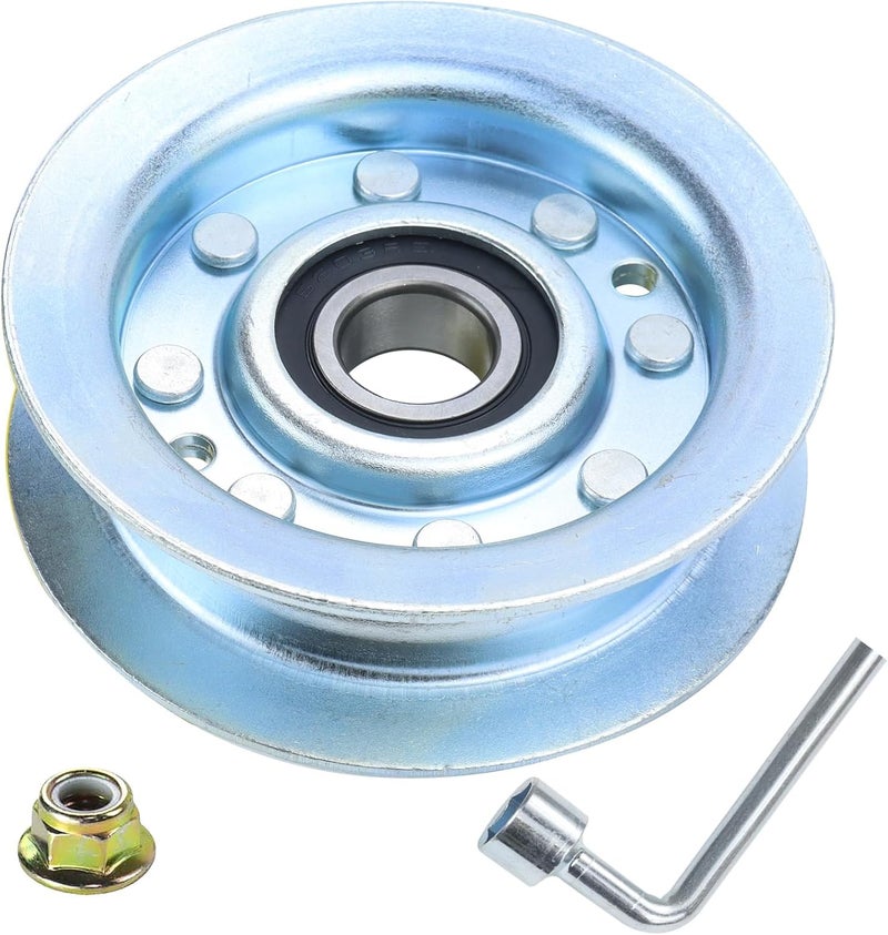 GUSUHAWK GY22172 Idler Pulley Replaces John Deere GY22172, GY20067 Idler Pulley for John Deere D140 D110 D160 E100 E140 E160 E170 L100 L110 L120 L130 LA105 LA115 LA130 LA140 LA145 S100 S240 Lawn Decks - Image 1